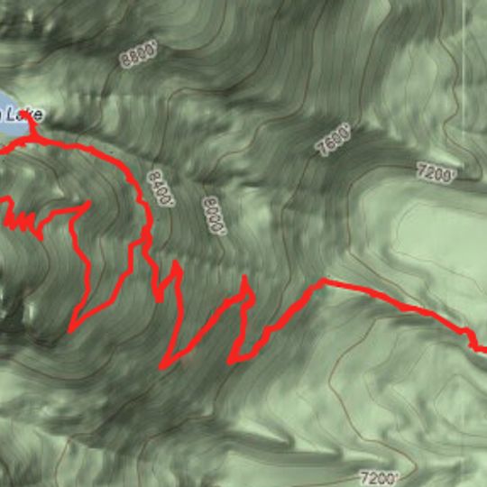 Amphitheater Lake Trail