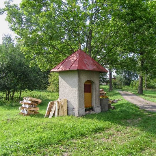Kaplička na okraji Dolních Boříkovic