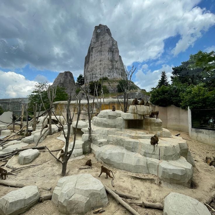 Grand Rock of the Paris Zoo
