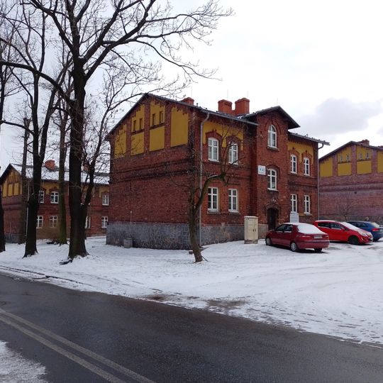 Workers housing estate complex in Rybnik