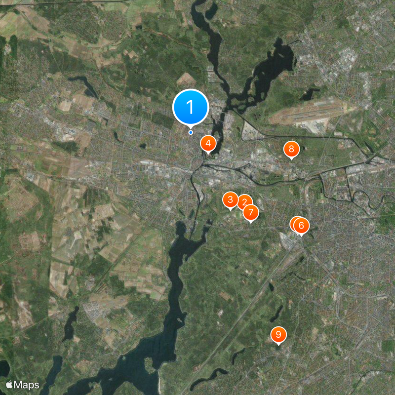 Arrondissement de Spandau Carte