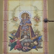 Ceramic panel of Our Lady of the Forsaken