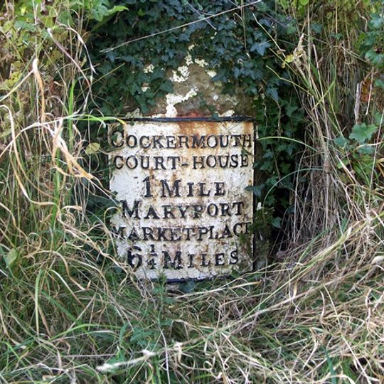 Milestone At Papcastle Roundabout
