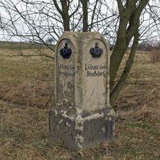 Royal Saxon milestone Kemnitz