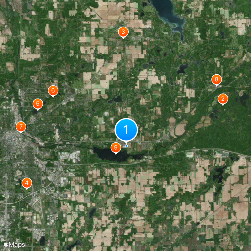 Bell's Brewery Map