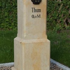 Kgl.-sächs. Postmeilenstein Jahnsbach