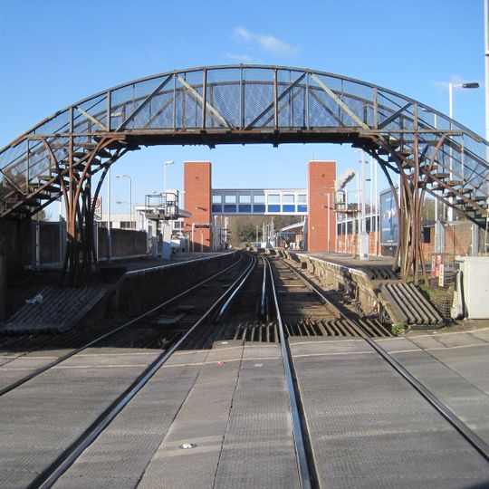 Footbridge Immediately South Of Wokingham Station
