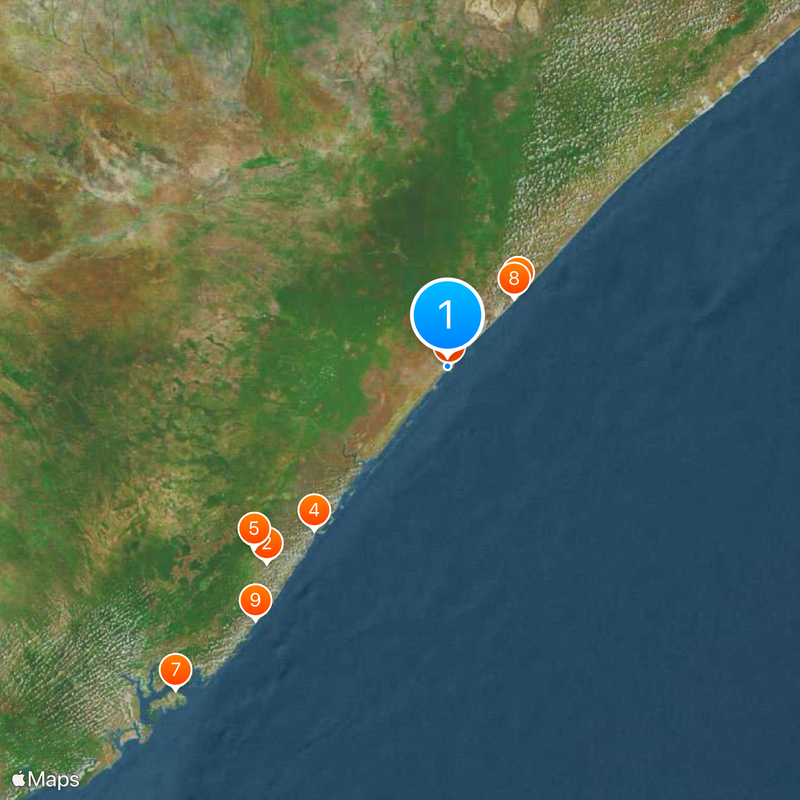 Kismayo Map