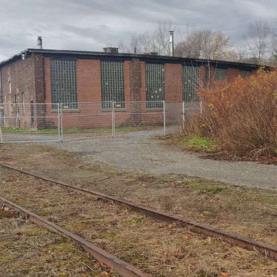 Vallée-Jonction roundhouse
