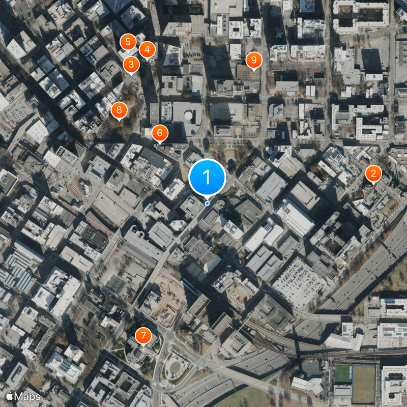 Georgia State University Map