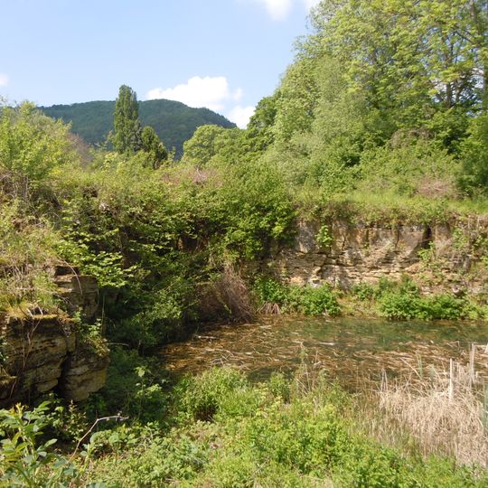 Steinbruch im Gewann Dentel