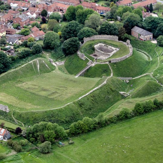 Castle Acre Castle, town defences and Bailey Gate