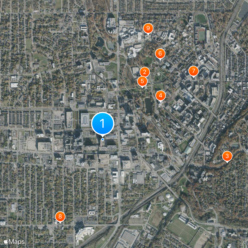 Cleveland Clinic Map
