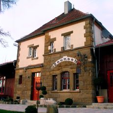 Station building at Baunach station