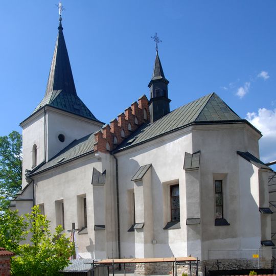 All Saints church in Bobowa