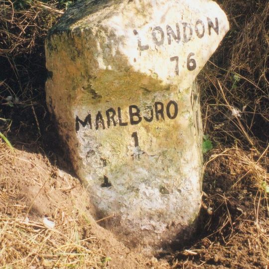 Milestone On Parish Boundary With Manton Parish
