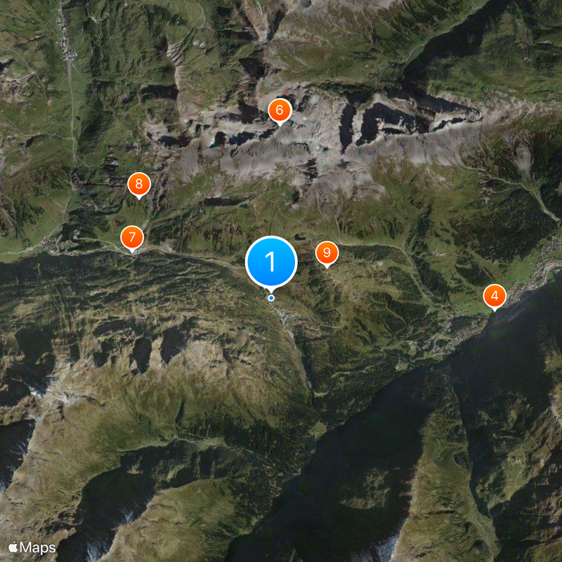Arlberg Map