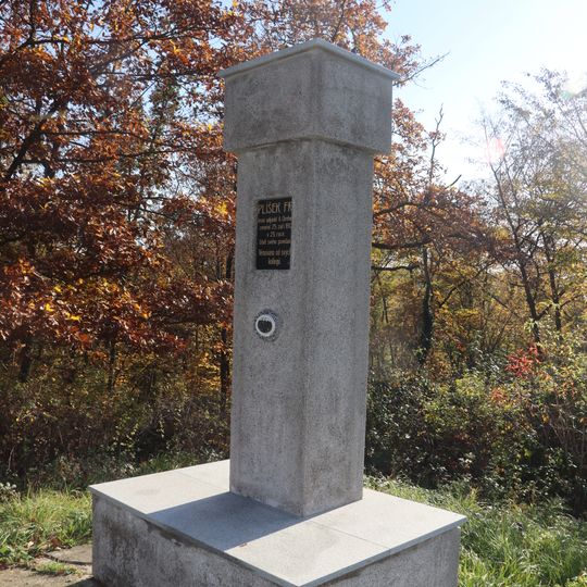 Pomník Františka Plíška v Hrotovicích