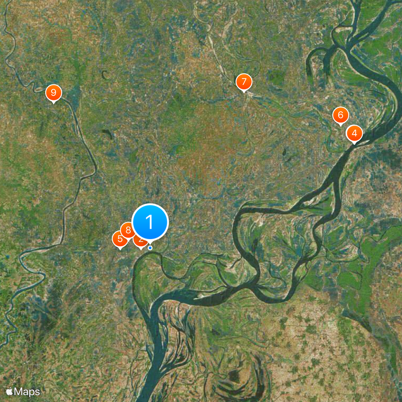 Narsingdi District Map