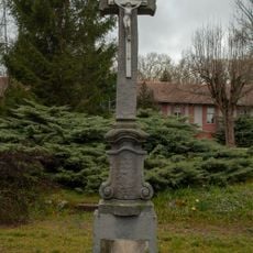Wayside cross in hospital for long term illness Červený kopec
