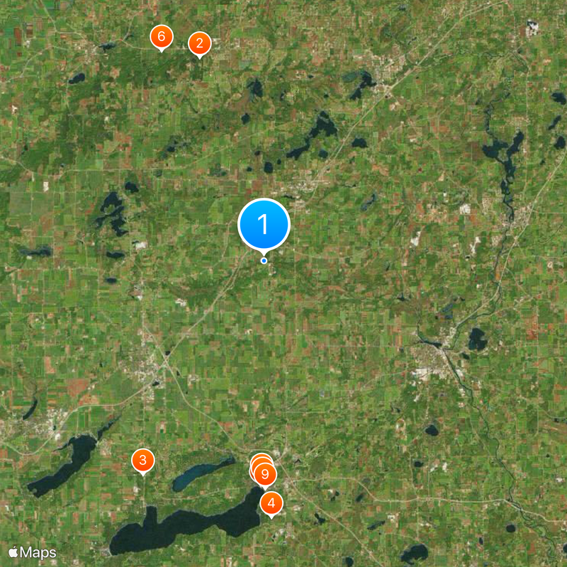 Alpine Valley Music Theatre Mappa