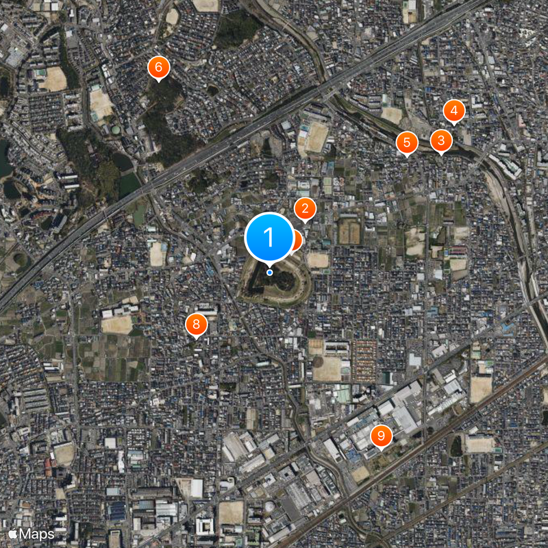 Imashirozuka Kofun Mapa