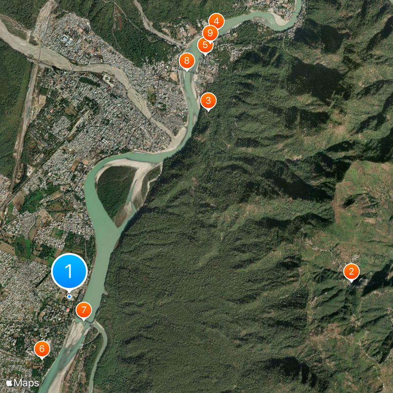 All India Institute of Medical Sciences, Rishikesh Map