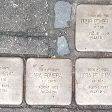 Stolperstein en memoria de Sara Pomeranc