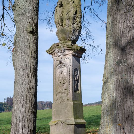 Statue of the Holy Trinity in Bohdašín
