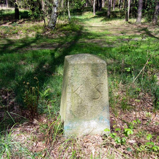Sächsisch-Preußischer Grenzstein: Pilar Nr. 91