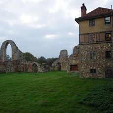 Leiston Abbey (second site) and moated site