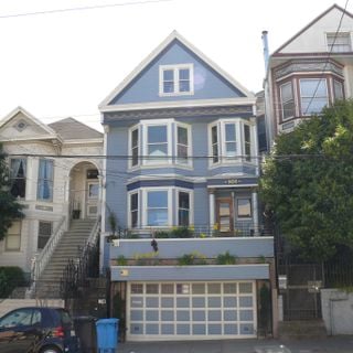 Maison bleue, San Francisco