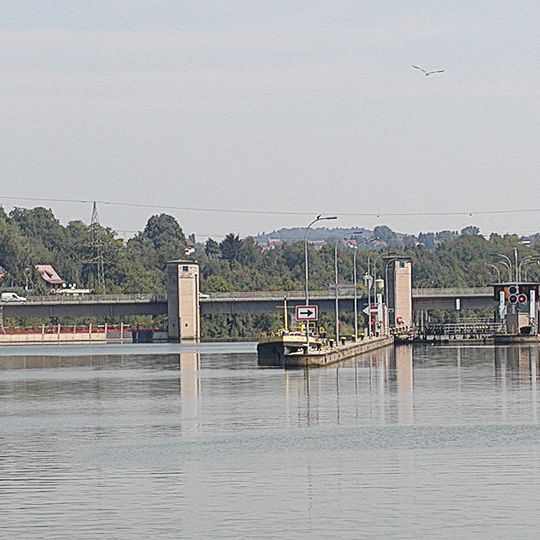 Aldingen barrage