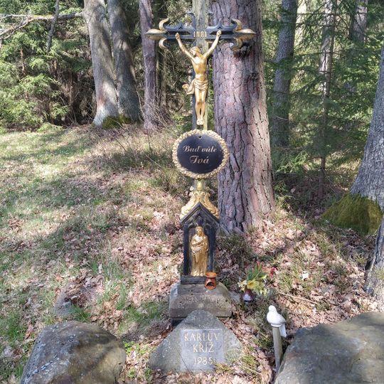 Kříž u Spolského mlýna