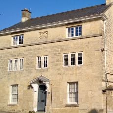 The Manse with gatepiers