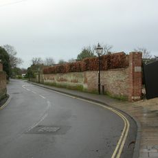 Garden wall to Elm Grove House