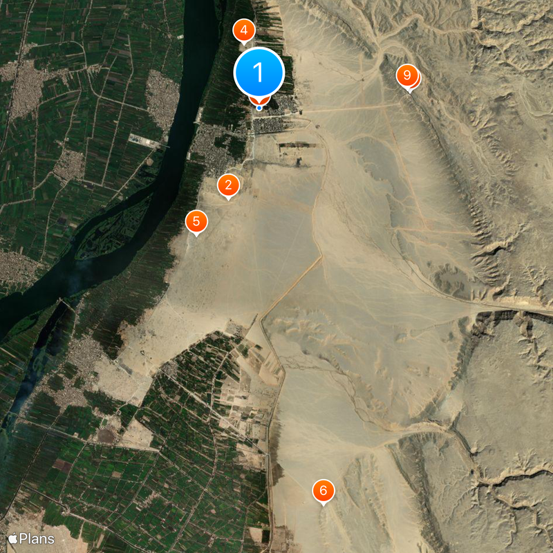 Amarna Mapa