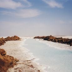 Salt desert of sirjan