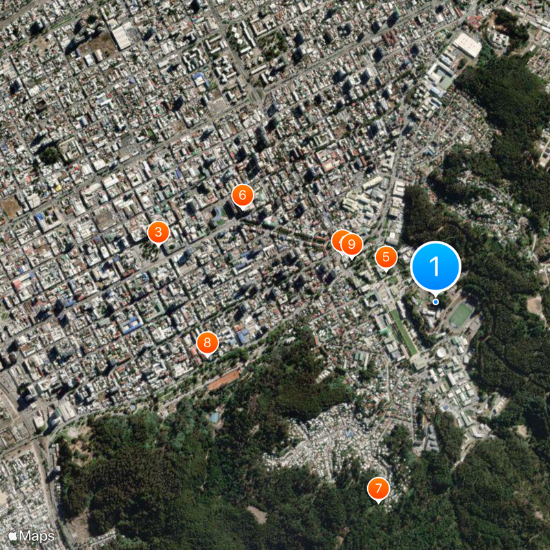 University of Concepción Map