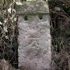 Milestone, near Moorlands Farm on old part of A37 N of Ilchester