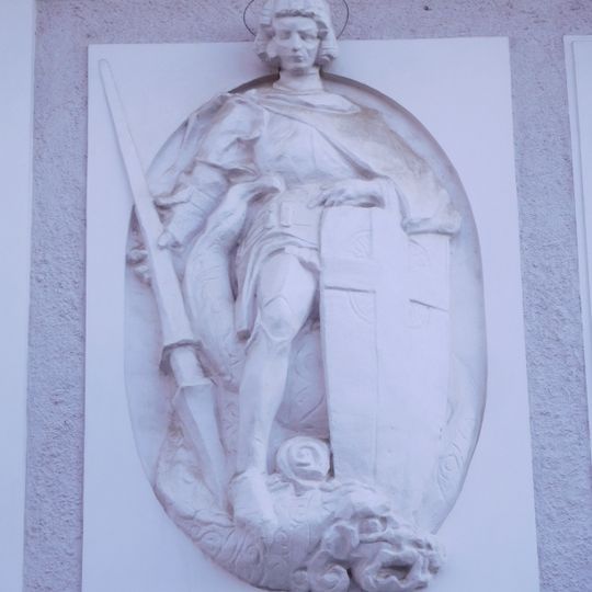 Relief of St. George and the dragon
