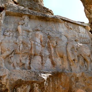 Relief of Shapur I in Naqsh-e Rajab