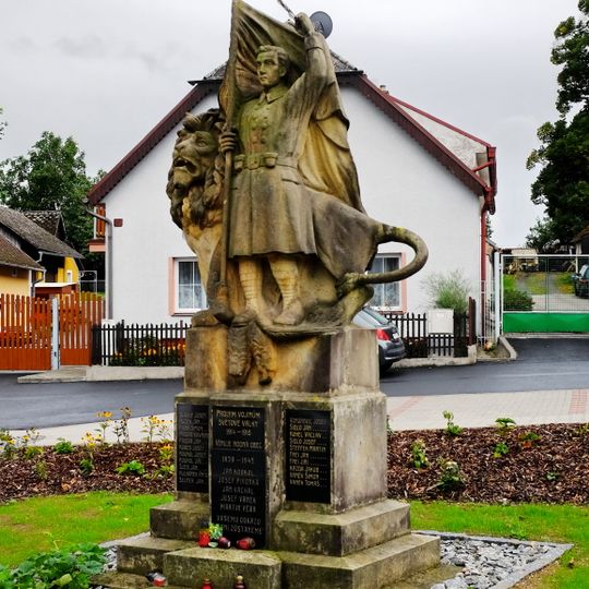 Pomník padlým v Újezdu u Domažlic