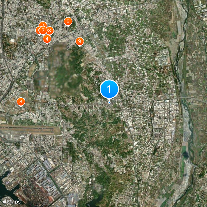 National Kaohsiung First University of Science and Technology Map