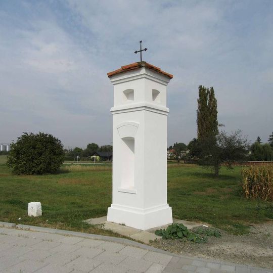 Boží muka v Příkazech u hlavní silnice