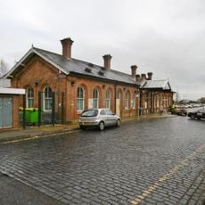 Ormskirk Railway Station, Booking Office Etc On East Side Of Track