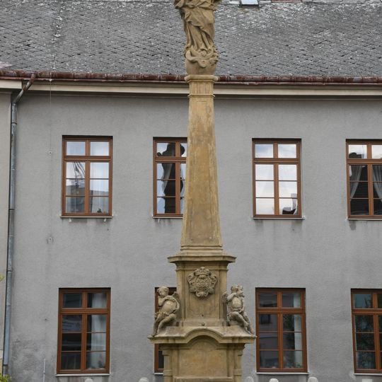 Maria column in Mnichovo Hradiště