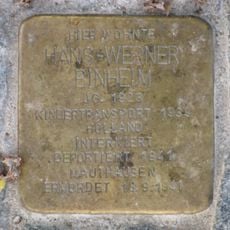 Stolperstein dedicated to Hans-Werner Binheim