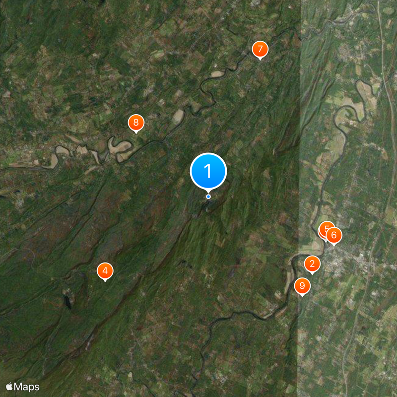 Mohonk Mountain House Mapa