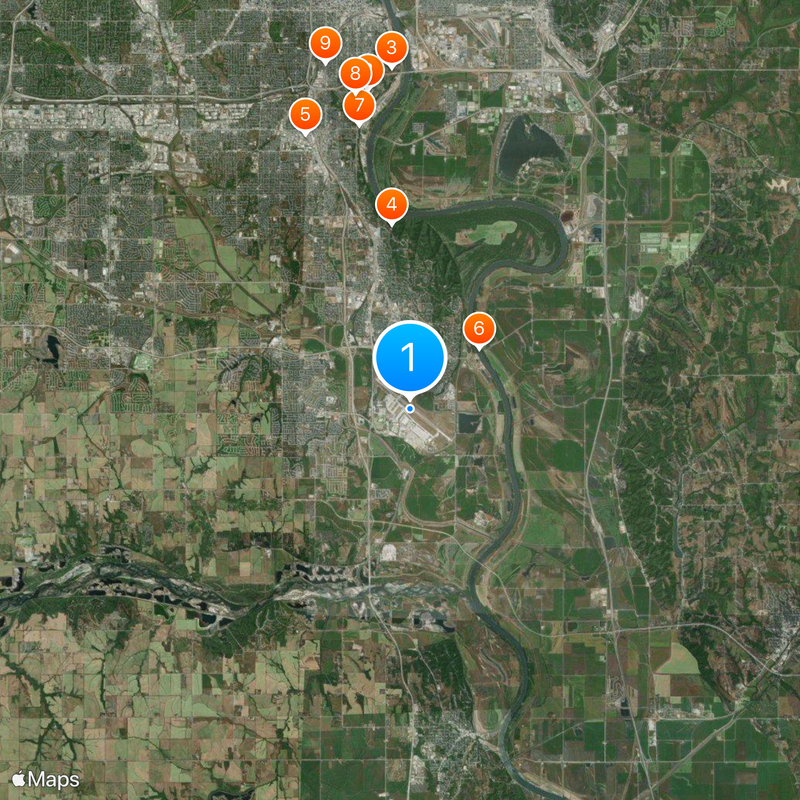 Offutt Air Force Base Map